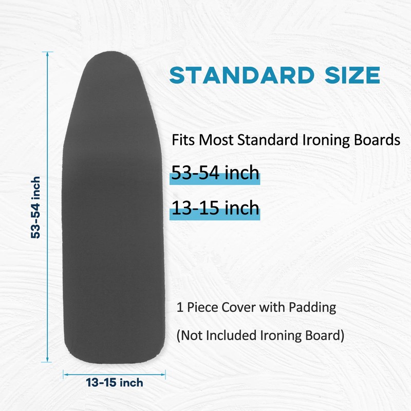 RAINHOL Iron Board Cover with Padding, Extra Thick Heavy Duty