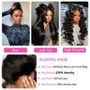 kloiynj Hidden Strap 360 Lace Front Wigs Human Hair 220%