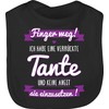 Shirtracer - Baby Bib - Ich habe eine verrückte Tante