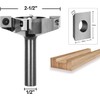 SpeTool Spoilboard Surfacing Router Bit Include 4 Additional Carbide Inserts,