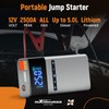 maXpeedingrods Car Jump Starter with Air Compressor, 2500A 150PSI Portable