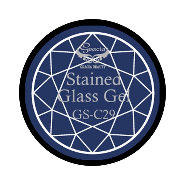 Glacier LED Gel sutendogurasujeru GSM – C01 3 Clear UV/LED, 4-Colored Gels so-kuohujeru Glass