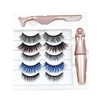 Daiilg 5 Pairs of Mixed Style Color Magnetic False Eyelashes