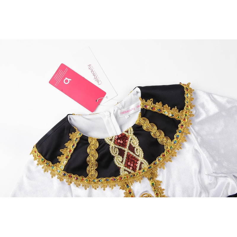 ReliBeauty Pharaoh Costume Egyptian King Children Boy with Headpiece, 130