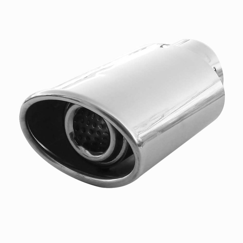 Rumplex Exhaust Trim Oval Stainless Steel Sports Exhaust Tailpipe End