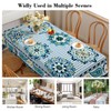 iEvery Table Cloth Wipe Clean Boho Tablecloth Rectangular, Waterproof Wipeable