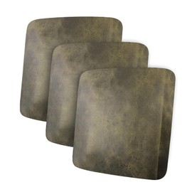 ANARACHON Leather Look Couch Cushion Covers Sofa Seat Slipcovers Sets Couches Furniture Protector for Sectional Armchair Loveseat Pets Kids Stretch Polyester & Spandex Fabric (3 Cushion Sofa, Yellow)