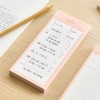 MUNID Handy Notepad, 80 sheets, 2.6 inches X 5.7 inches,