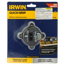 IRWIN QUICK-GRIP Hold Down Jig One-Handed Bar Clamp Accessory