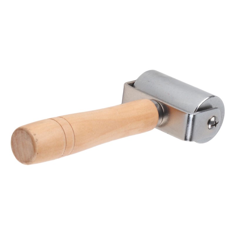 DIY Leather Handwork Smoother 35mm Leather Roller Tool Leathercraft Edge