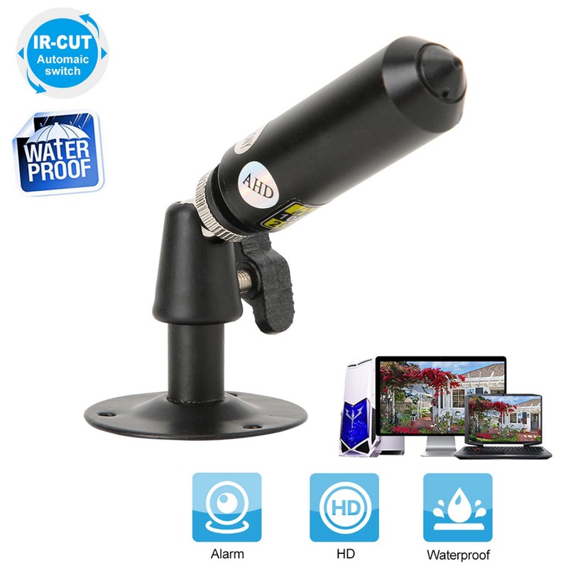 Waterproof 1080P Full HD Mini AHD Micro Wired Metal Camera