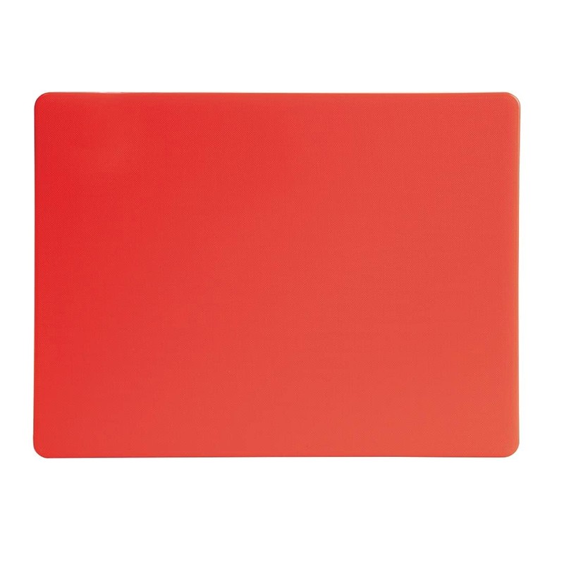Hygiplas Small Low Density Red Chopping Board for Raw Meat