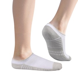 YUEDGE No Show Socks For Women Size 6-9, Breathable Anti-Odor Low Cut Thin Black Casual Everyday Athletic Invisible Socks, 6 Pairs
