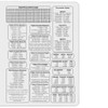 Top Flight Sewn Marble Composition Book, Black/White, College Rule, 9.75