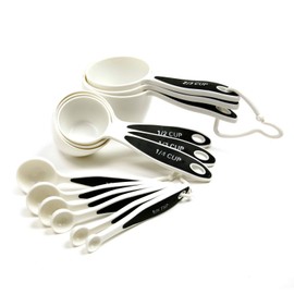 Norpro 3042 Grip-EZ Measuring Cups & Spoons, Set of 12