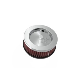 K&N High-Flow Original Lifetime Universal Clamp-On Air Filter: High Performance, Premium, Washable: Flange Diameter: 2.4375 In, Filter Height: 2 In, Flange Length: 0.625 In, Shape: Round, RC-0850