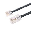 Cable adaptador RJ11 a RJ45, macho a macho cable de