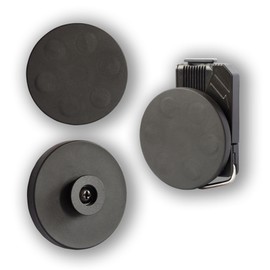 HAMUSUI Strong Magnetic Pad, Bit Holder, Tool Holder, Bit, Magnetic, Magnetic Holder, Load Capacity 3.3 lbs (1.5 kg), Swivel Male Hardware Design, Can Be Installed at Any Angle to a Commercially