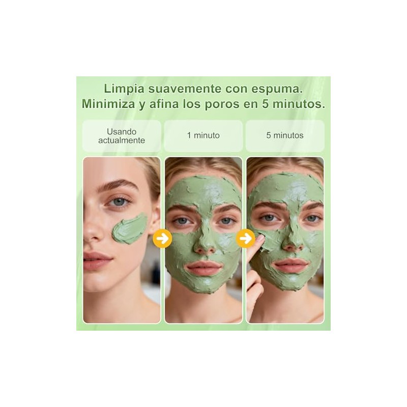 Mascarilla de Arcilla Burbujeante Bubble Clay Mask, Deep Cleansing Pore