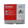 SHIELD Security Satin Nickel Finish Single Cylinder Deadbolt New In