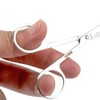 Erioctry Premium Nose Hair Scissors Rounded Stainless Steel Facial Hair
