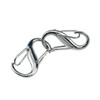Semetall 10 Pieces Adjustable Metal Clip Buckles Chain Strap Bag