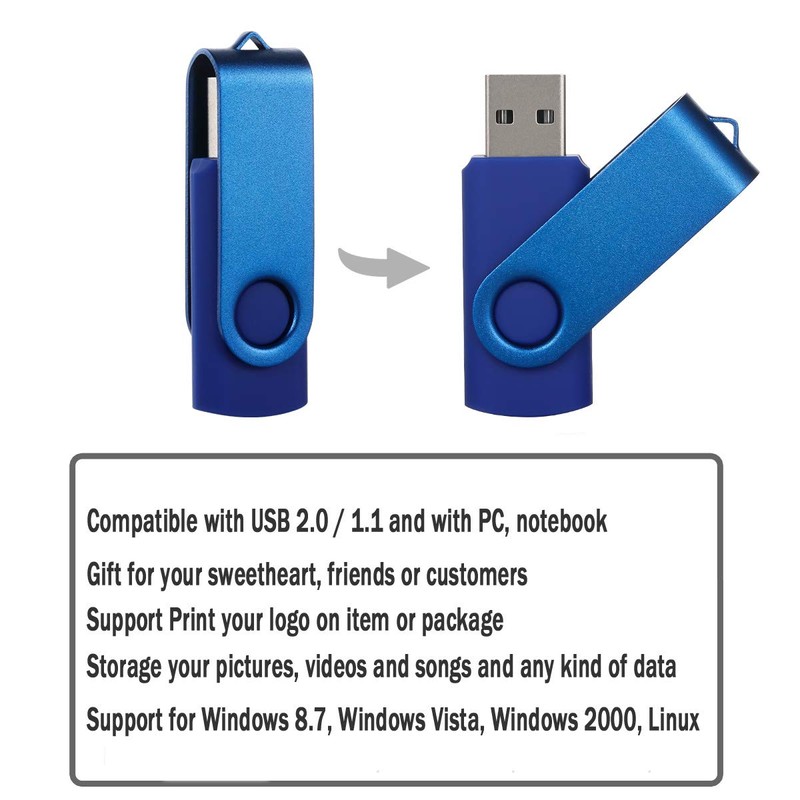 EASTBULL 16 GB USB Stick Pack of 5 USB 16