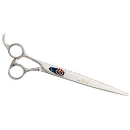 Kenchii Five Star Offset Lefty Professional Dog Grooming Shears, 8 Inch Curved Shears, Light Weight, Heavy Duty Pet Grooming Scissor for Dogs, Cats