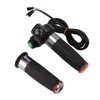 1Pair E Bike Throttle Grip 4 Lights Double Circle Accelerator