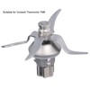 Mixer Knife Head Cover Stainless Steel Blender Blade Replacement for