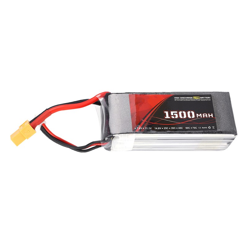 ENGPOW 14.8V 1500mAh 60C XT60 Plug Rechargeable Lithium LiPo Battery