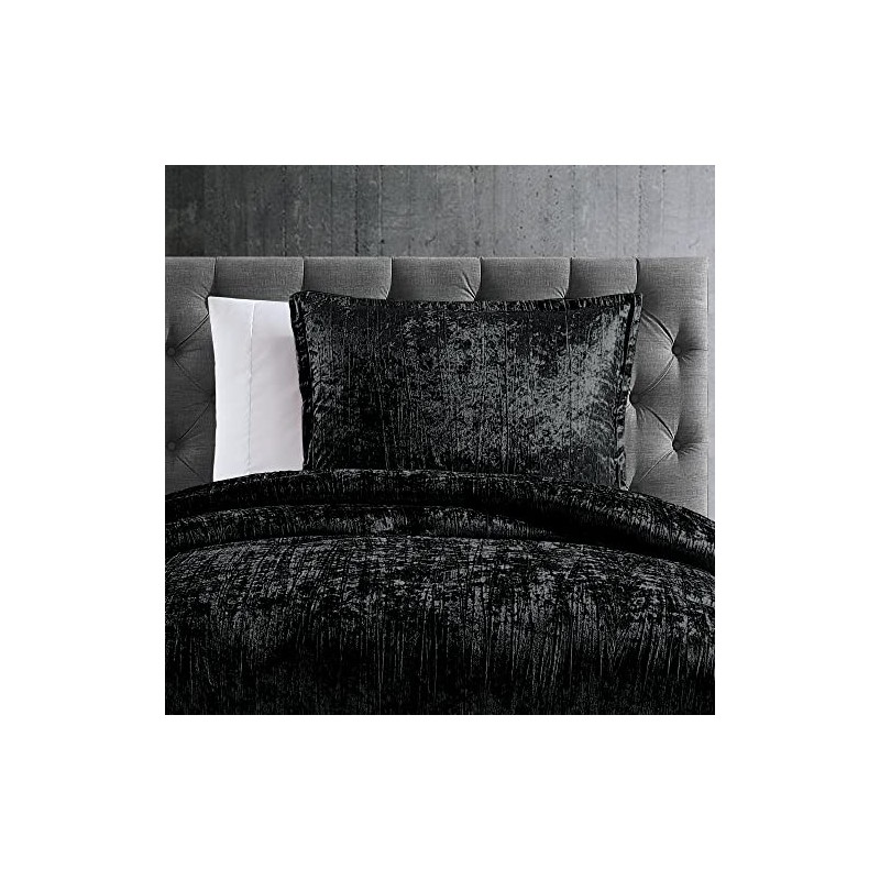 Riverbrook Home Turin Comforter Set, Twin, Black, 2-Piece Set