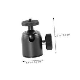 TEHAUX 1 Set Rotating Ball Head Tripod Mount Durable Camera Tripod Bracket for Projectors Cameras Lightweight Stable Design for Versatile Use