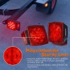 Unbranded 1 Pair Rear LED Submersible Trailer Tail Lights Kit