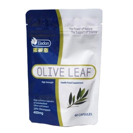 Olive Leaf Extract 400mg | Standardised to 20% Oleuropein | 60 Vegan Capsules | UK Made | High Strength