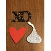 Roeda Brighten Your Life 12455M Valentines Day Icons with XO