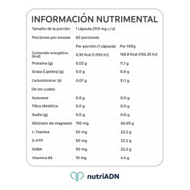 Suplemento Para Dormir L-theanina Descanso Sleep Support