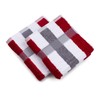 Gözze - New York Striped Hand Towels, Set of 2,