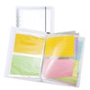 FACATH 3x5 Photo Sleeves for 2/3/4 Ring Binder, Index Card