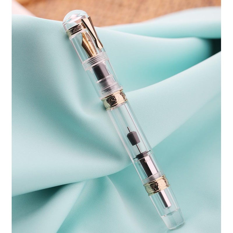 erofa Majohn C5 Vacuum Fountain Pen Medium Nib Large Capacity