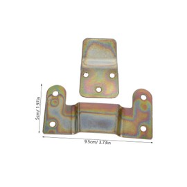 Operitacx Aufhängeplatte Für Ventilatoren Aus Eisen Wandhalterung Für Ventilatoren Mit Sicheren Befestigungselementen Montagehalterung Für Wandventilatoren Für Einfache Installation Und