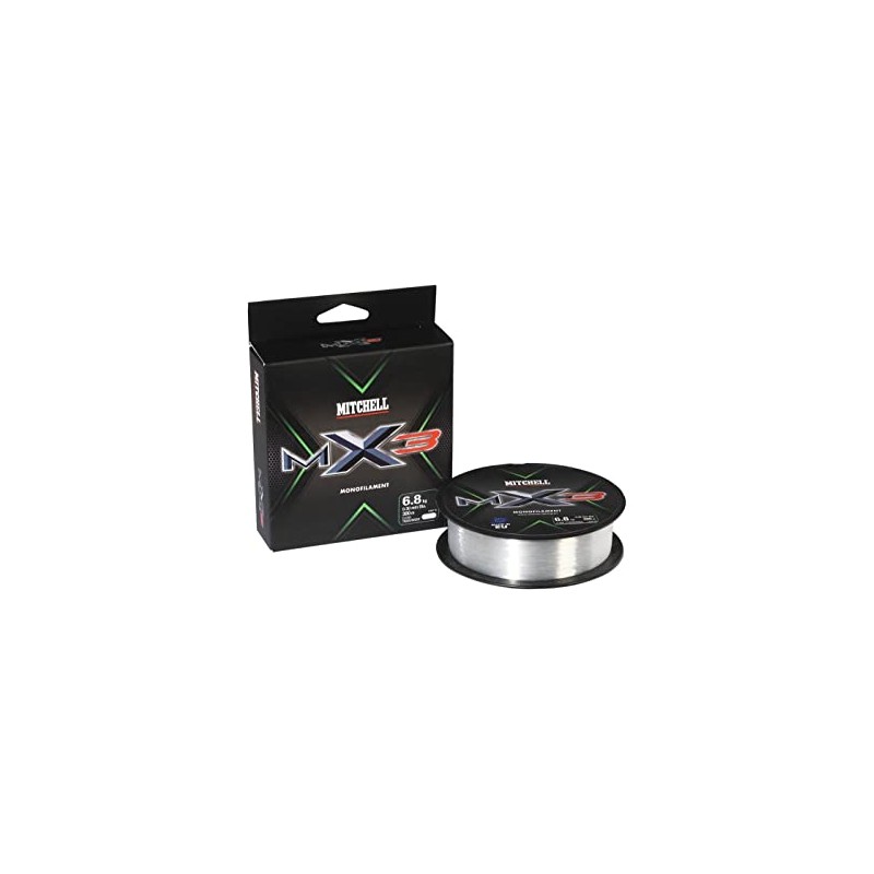 Mitchell Mx3 Clear (Transparent) Mono 0.35 300M