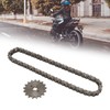 428 17T 17mm Sprocket 428 Drive Chain 60 Links Kit