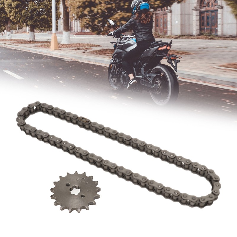 428 17T 17mm Sprocket 428 Drive Chain 60 Links Kit