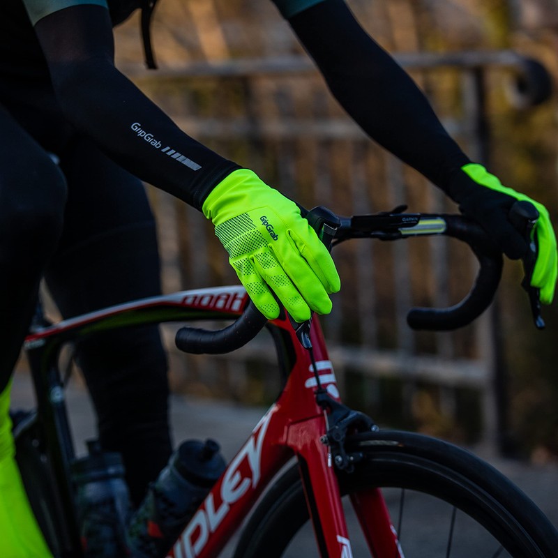 GripGrab RIDE Windproof Winter Cycling Gloves Thermal Full Finger Padded