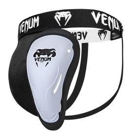 Venum Challenger adult groin guard, black, l