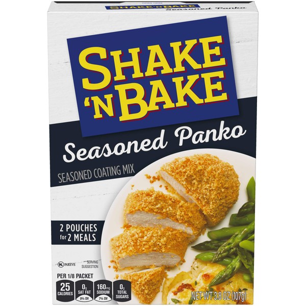Shake 'n Bake Mezcla de revestimiento condimentado Panko (caja de 107 g)