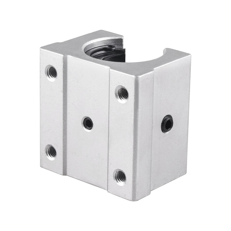 CNCMANS 1x SBR16UU 16 mm Aluminium Open Linear Bearing, Sliding