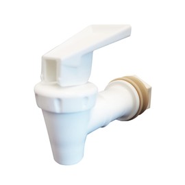 OCS Parts – Tomlinson 1018854 HFSL/W Series No-Drip Replacement Spigot | White | HFS Bottled Water Faucets | 1-Year OCS Warranty