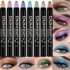 Long Lasting Eyeshadow Stick, 8 Counts/set Glitter Liquid Eye Shadow